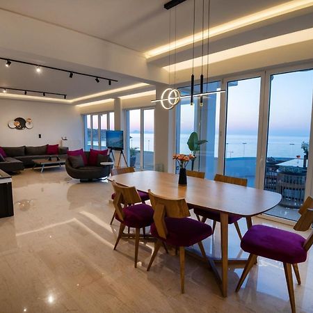 Lost In The View, Luxury Apartment With Seaview Rethymno  Bagian luar foto