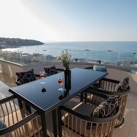 Lost In The View, Luxury Apartment With Seaview Rethymno  Bagian luar foto