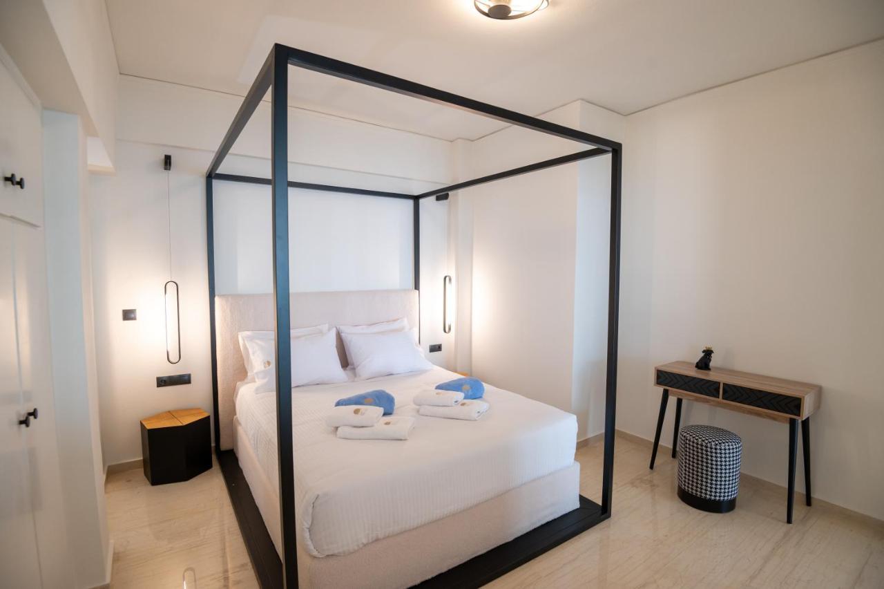 Lost In The View, Luxury Apartment With Seaview Rethymno  Bagian luar foto