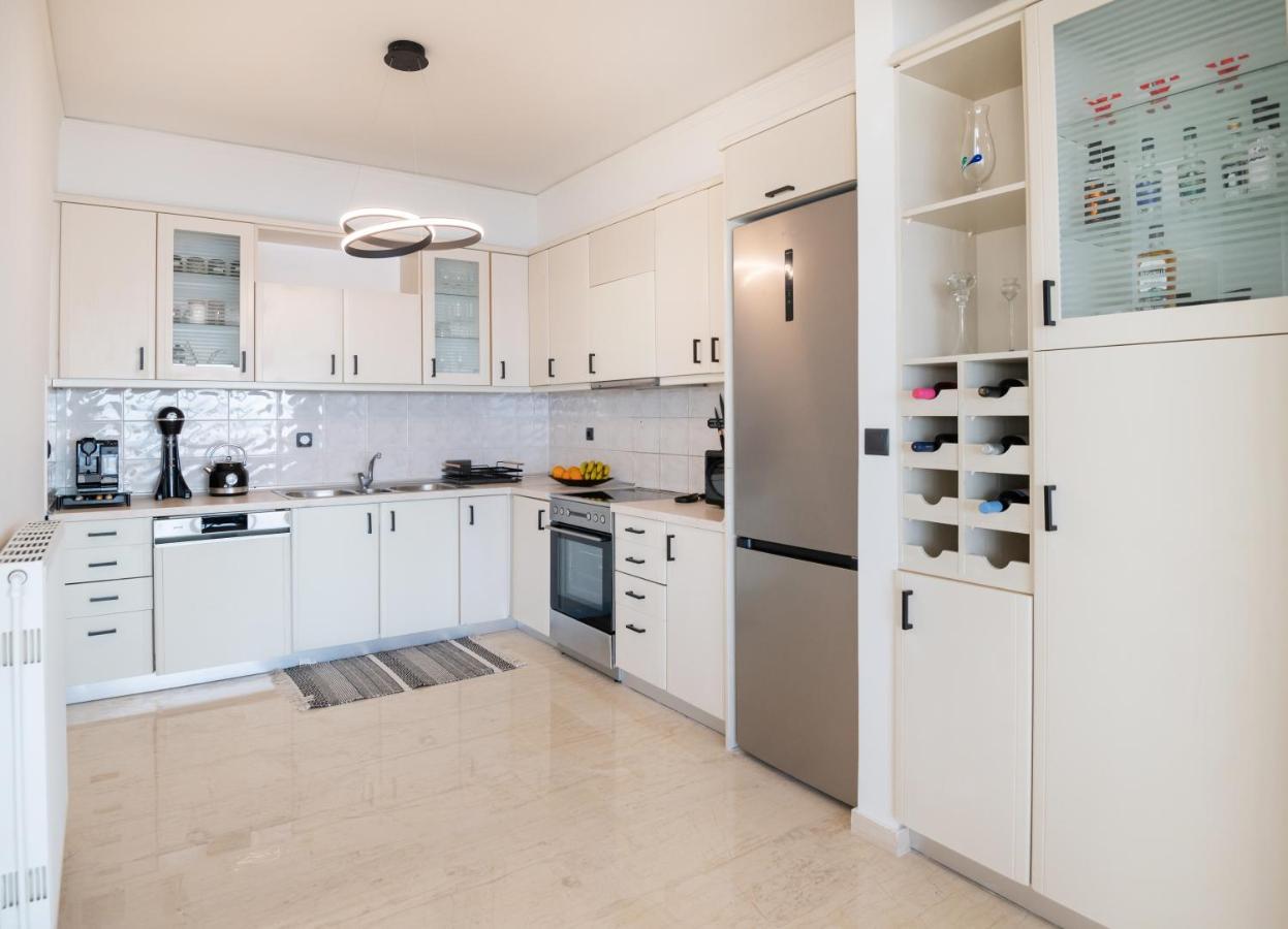 Lost In The View, Luxury Apartment With Seaview Rethymno  Bagian luar foto